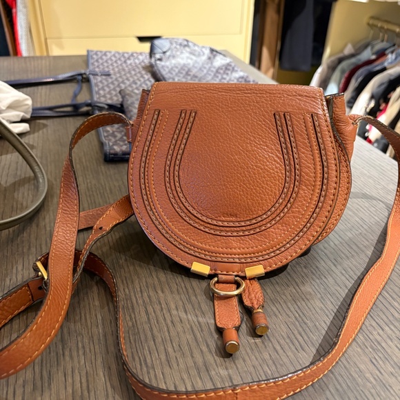 Chloe Marcie Saddle in Tan - Picture 4 of 7